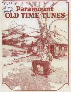 Advertisement for Old Time Tunes from Paramount Records